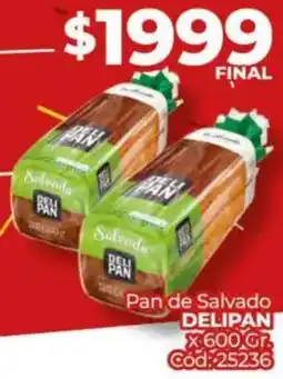 Diarco Delipan pan de salvado oferta