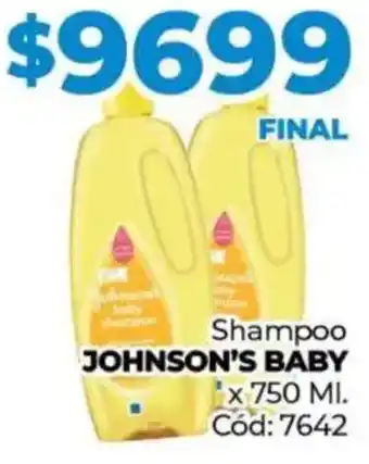 Diarco Johnson's baby shampoo oferta