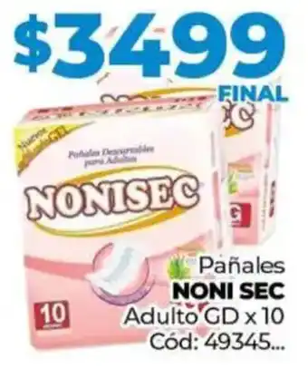 Diarco Noni sec pañales adulto oferta