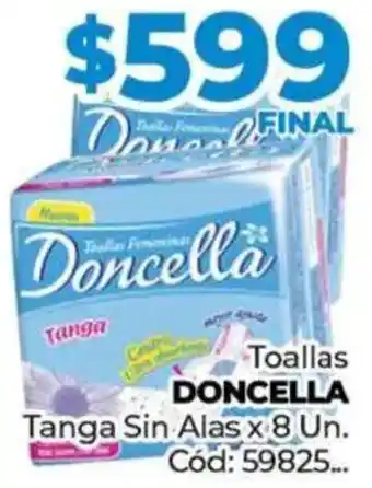 Diarco Doncella tanga sin alas oferta