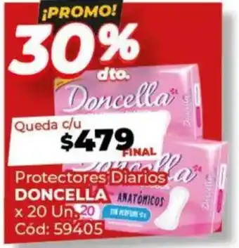 Diarco Doncella protectores diarios oferta