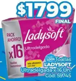 Diarco Ladysoft toallas ultradelgada oferta