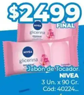 Diarco Nivea jabón de tocador oferta