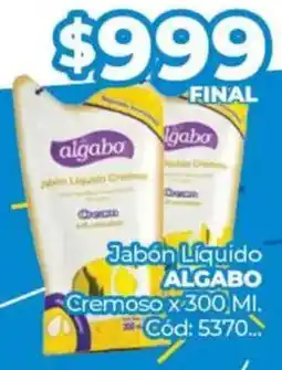 Diarco Algabo jabón líquido cremoso oferta