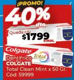 Diarco Colgate total clean mint oferta