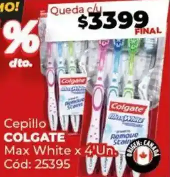 Diarco Colgate cepillo max white oferta