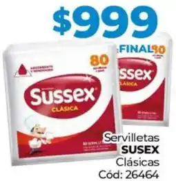 Diarco Susex servilletas clásicas oferta