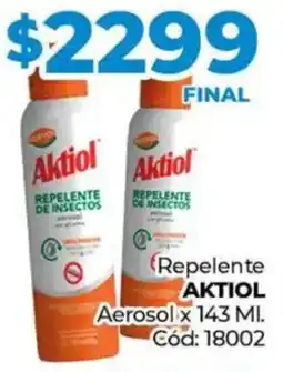 Diarco Aktiol repelente aerosol oferta