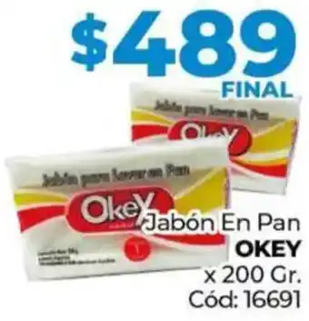 Diarco Okey jabón en pan oferta