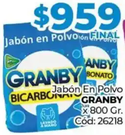 Diarco Granby jabón en polvo oferta