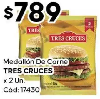 Diarco Tres cruces medallón de carne oferta