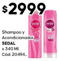 Diarco Sedal shampoo y acondicionador oferta