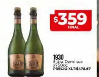 Supermayorista Vital 1930 Sidra Demi Sec oferta