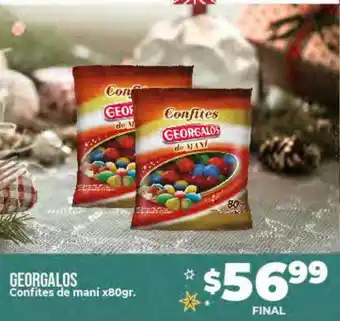 Supermayorista Vital Georgalos Confites De Mani oferta