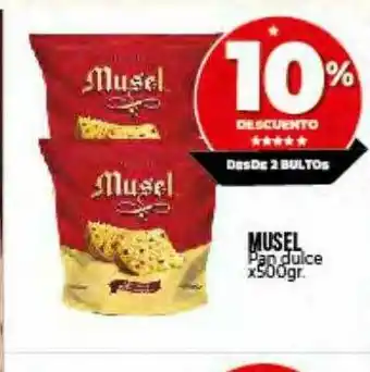 Supermayorista Vital Musel Pan Dulce 10% Descuento oferta