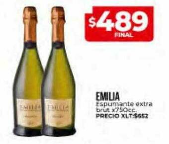 Supermayorista Vital Emilia Espumante Extra Brut oferta
