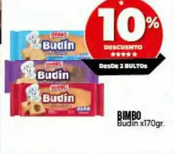 Supermayorista Vital Bimbo Budin 10% Descuento oferta