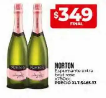 Supermayorista Vital Norton Espumante Extra Brut Rose oferta