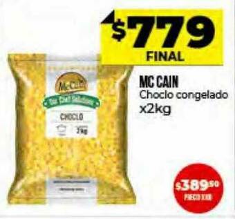 Supermayorista Vital Mc Cain Choclo Congelado oferta