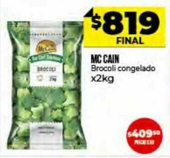 Supermayorista Vital Mc Cain Brocoli Congelado oferta