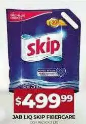 Supermercados Tadicor Jab Liq Skip Fibercare oferta
