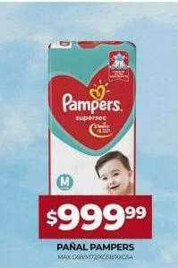 Supermercados Tadicor Pañal Pampers oferta