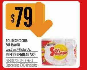 Supermercados Vea Rollo De Cocina Sol Mayor oferta
