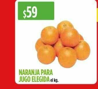 Supermercados Vea Naranja Para Jugo Elegida oferta