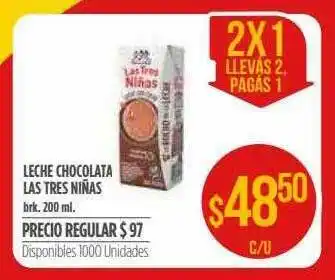 Supermercados Vea Leche Chocolate Las Tres Niñas oferta