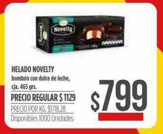 Supermercados Vea Helado Novelty oferta