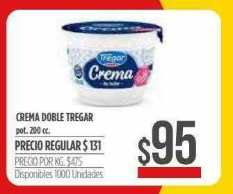Supermercados Vea Crema Doble Tregar oferta