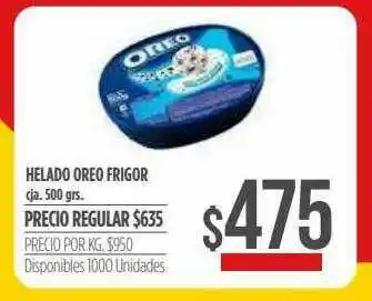 Supermercados Vea Helado Oreo Frigor oferta