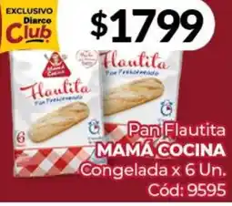 Diarco Mama cocina pan flautita congelada oferta