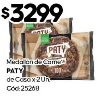 Diarco Paty medallón de carne de casa oferta