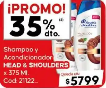 Diarco Head & shoulders shampoo y acondicionador oferta