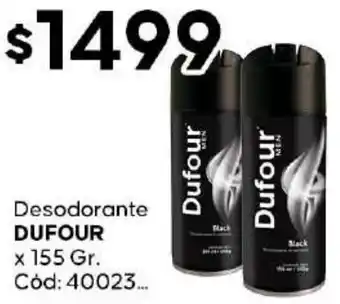 Diarco Dufour desodorante oferta