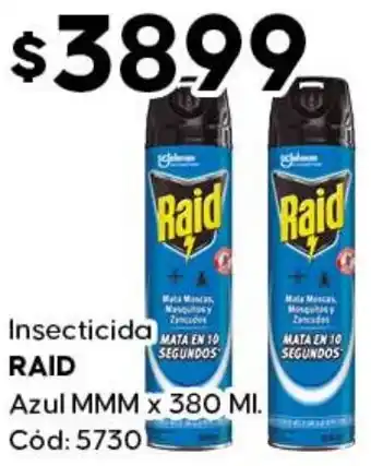 Diarco Raid insecticida azul mmm oferta