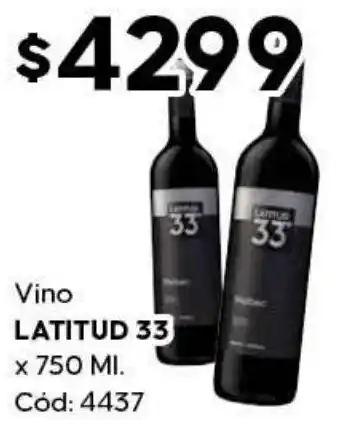 Diarco Latitud 33 vino oferta