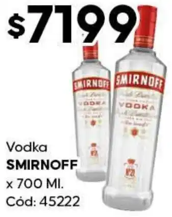 Diarco Smirnoff vodka oferta