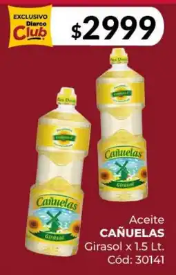 Diarco Cañuelas aceite girasol oferta