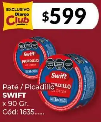 Diarco Swift paté/picadillo oferta