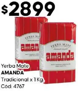 Diarco Amanda yerba mate tradicional oferta