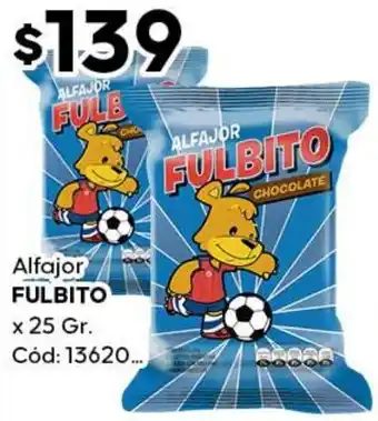 Diarco Fulbito alfajor oferta