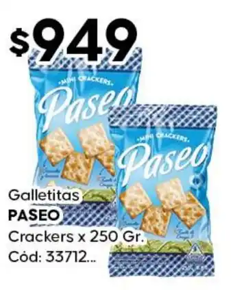 Diarco Paseo galletitas crackers oferta