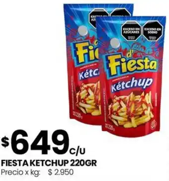 Punto Mayorista Fiesta ketchup oferta