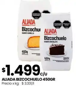 Punto Mayorista Aliada bizcochuelo oferta