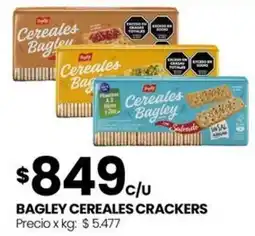 Punto Mayorista Bagley cereales crackers oferta