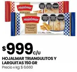 Punto Mayorista Hojalmar triangulitos y larguitas oferta