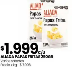 Punto Mayorista Aliada papas fritas oferta