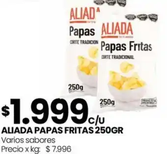 Punto Mayorista Aliada papas fritas oferta